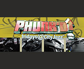 Fridays at CityJazz in CityWalk - tagged with free parking after 6pm