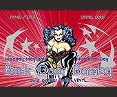 Back Door Bamby Mondays at Crobar - 2261x1463 graphic design