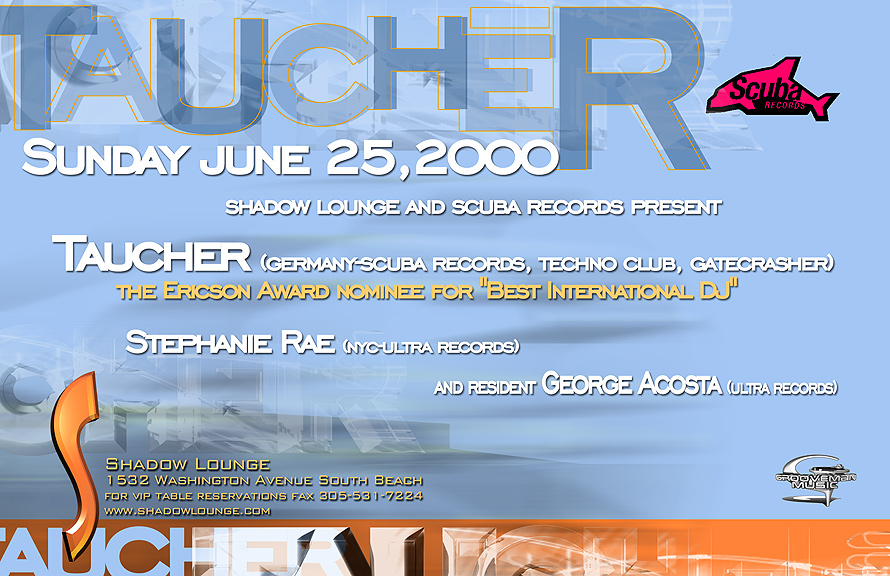 Taucher at Shadow Lounge