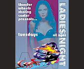 Ladies Night at Thunder Wheels - Thunder Wheels Graphic Designs