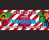 Anthem Christmas Showgirls at Crobar - 2550x1050 graphic design