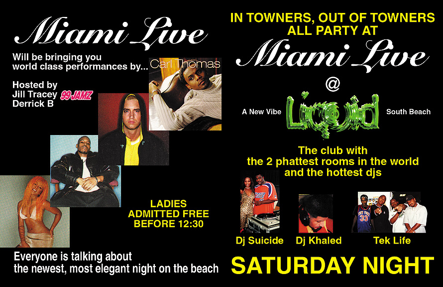 Miami Live at Liquid