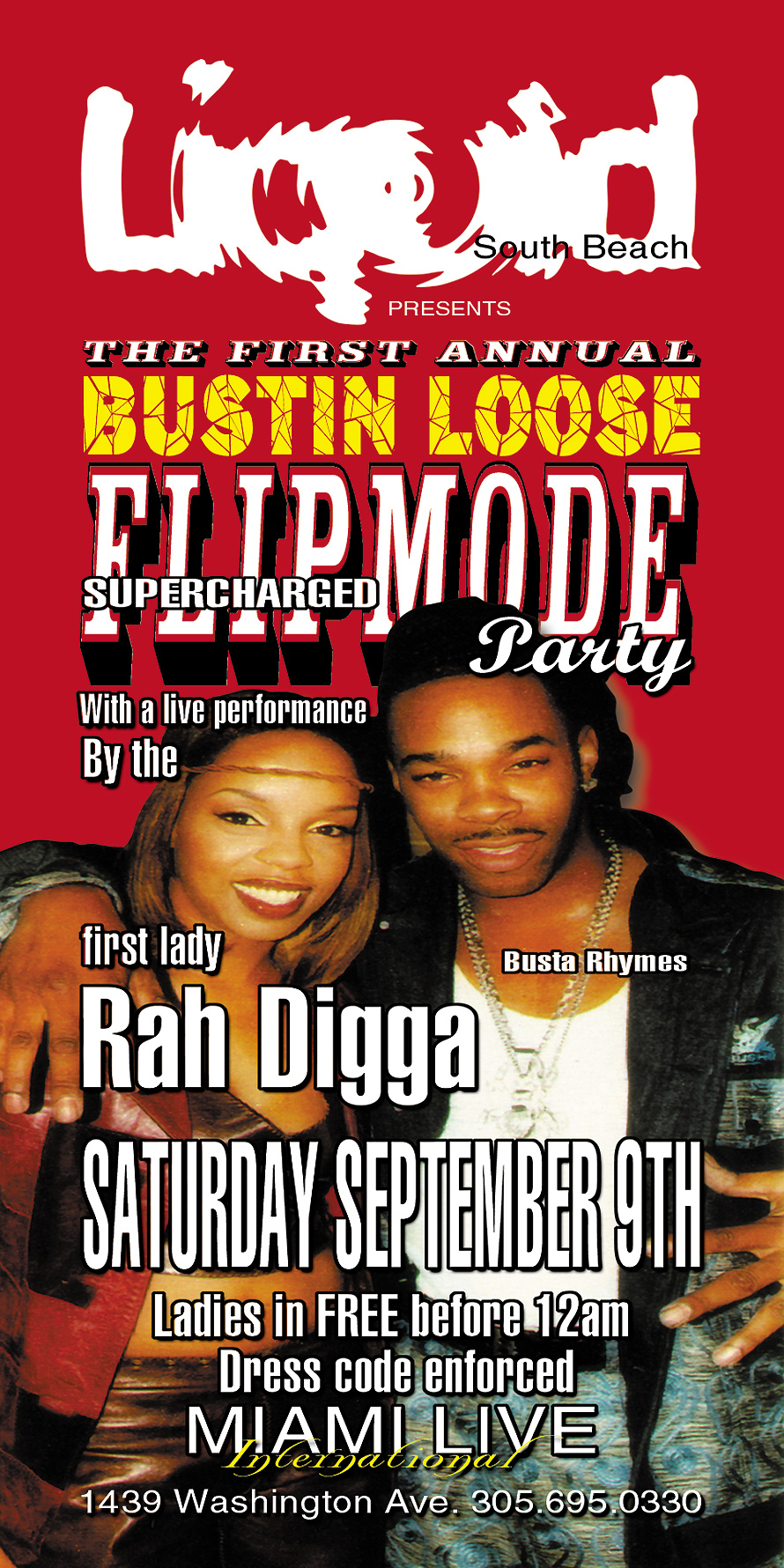 Busting Loose Flipmode Squad Party at Liquid