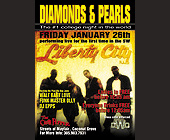 Diamonds and Pearls at The Chili Pepper and Phat Sundays at Gusto's - tagged with doors open at 11pm
