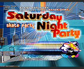 Thunder Wheels Saturday Night Skate Party - Thunder Wheels Graphic Designs
