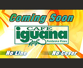 Cafe Iguana Pembroke Pines VIP Pass - Pembroke Pines Graphic Designs