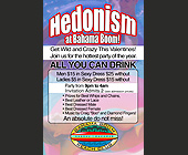 Hedonism at Bahama Boom - created January 2001