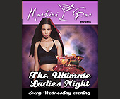 The Ultimate Ladies Night Every Wednesday at Martini Bar - Martini Bar Graphic Designs