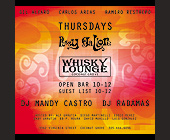 Pussy Gallore Thursdays at Club 609 - Whiskey Lounge Graphic Designs