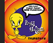 Pussy Gallore Thursdays at Club 609 - 675x675 graphic design