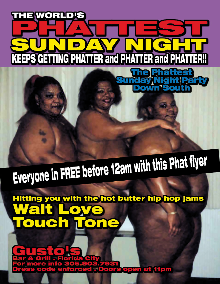 The Phattest Sunday Night at Gusto's Bar and Grill