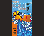 Get Wild Beach Party at Sundays on the Bay - 1275x2250 graphic design