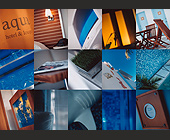 Aqua Hotel and Lounge - Miami Flyers Graphic Designs