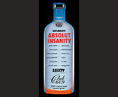 Absolute Insanity at Club 609 - 2125x875 graphic design
