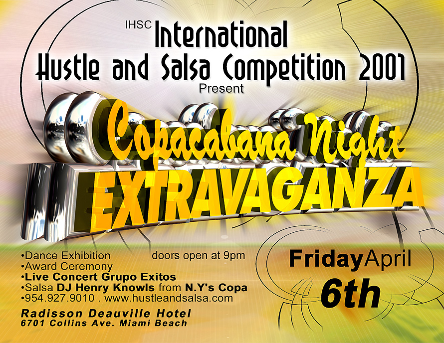 Salsa Competition at the Radisson Deauville Hotel