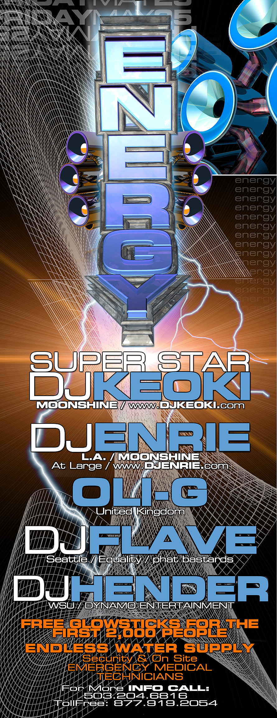 Energy with Super Star DJ Keoki