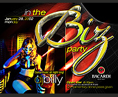 In The Biz Party - tagged with Vector line design