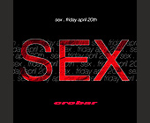 Sex at Crobar in Miami Beach - Business Flyers Graphic Designs