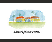 Books & Books Gift Certificate - created May 01, 2001