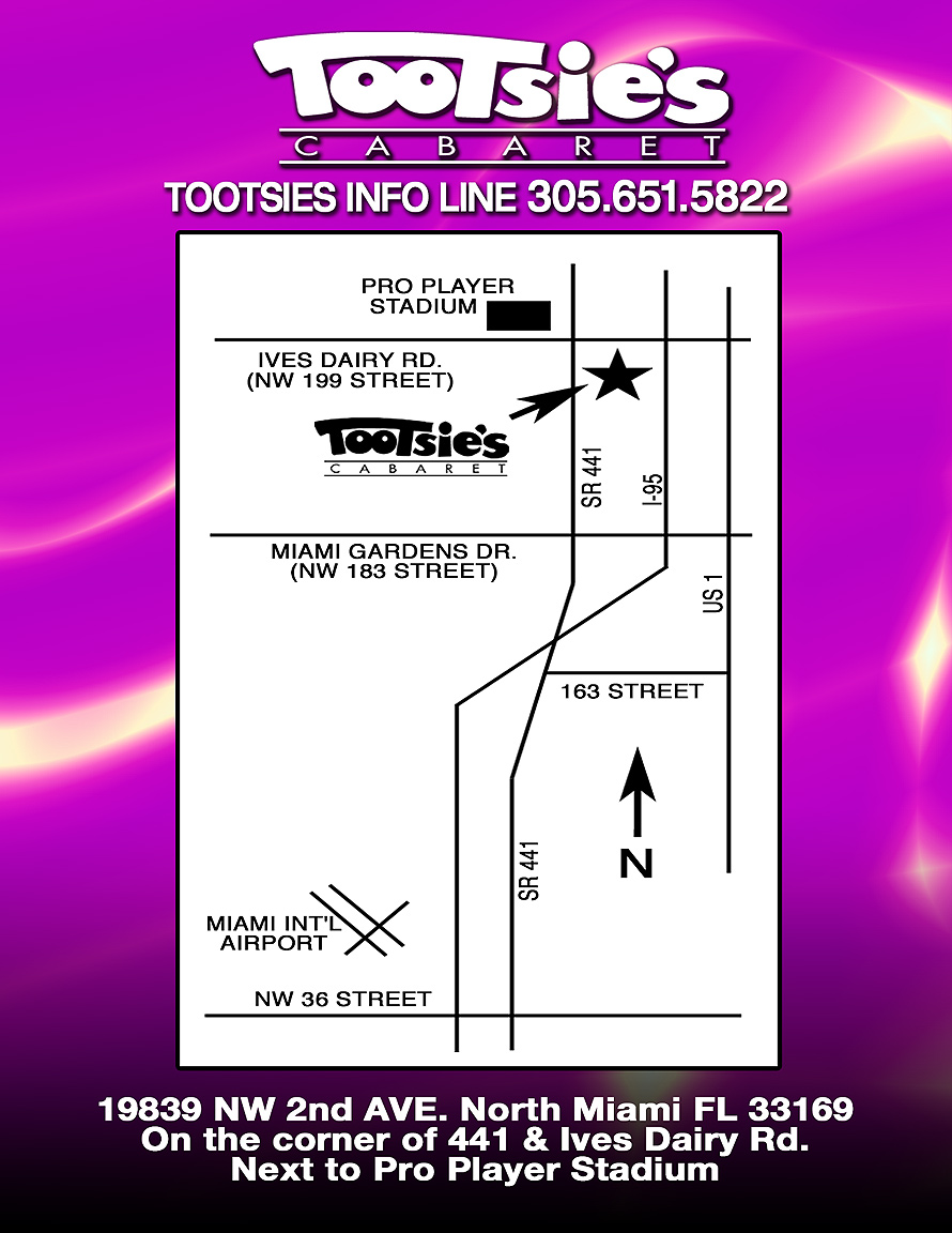 Miss Nude Miami Pageant at Tootsie's Cabaret