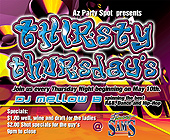 Thirsty Thursdays at Famous Sams - created May 03, 2001