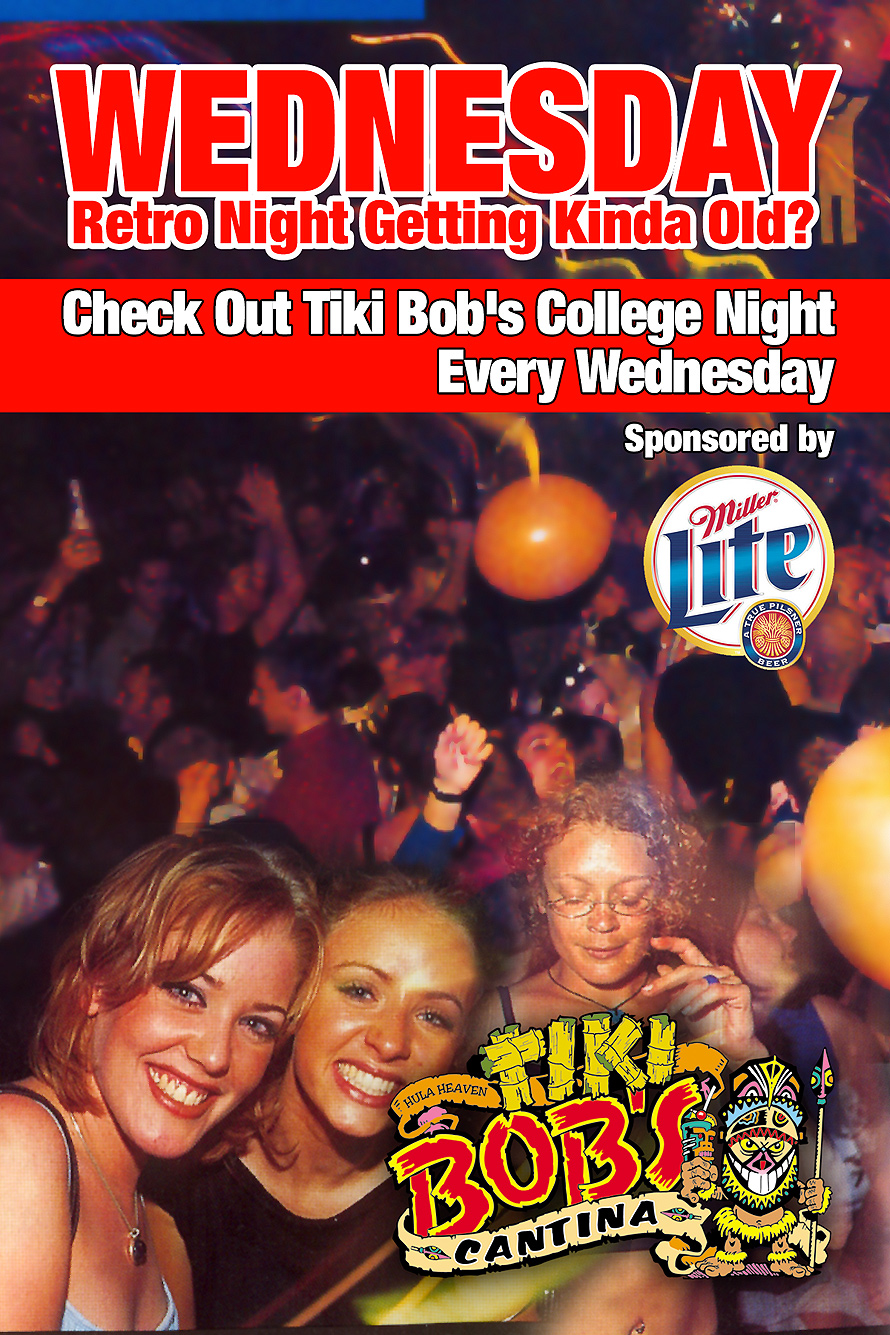 Tiki Bob's Cantina College Night