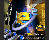 Evolution at Club 609 - 2550x2550 graphic design