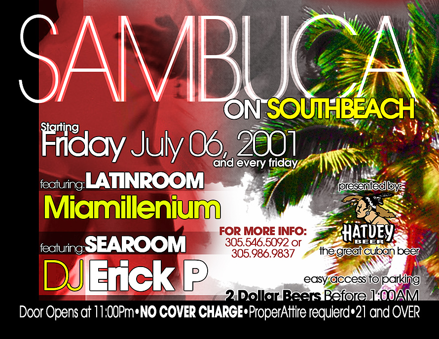 Salsa Sambuca at South Beach