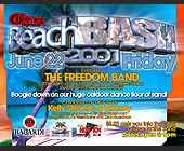 Beach Bash at Choices Nightclub - 1700x2200 graphic design