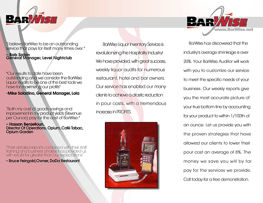 BarWise Liquor Inventory Service