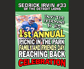 First Annual Picnic in the Park - tagged with football player