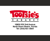 Tootsie's Cabaret - tagged with 305.651.5822