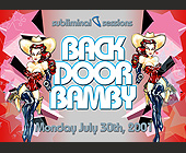 Back Door Bamby Mondays at Crobar - created July 24, 2001