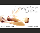 Lorigian Massage Company - tagged with massage