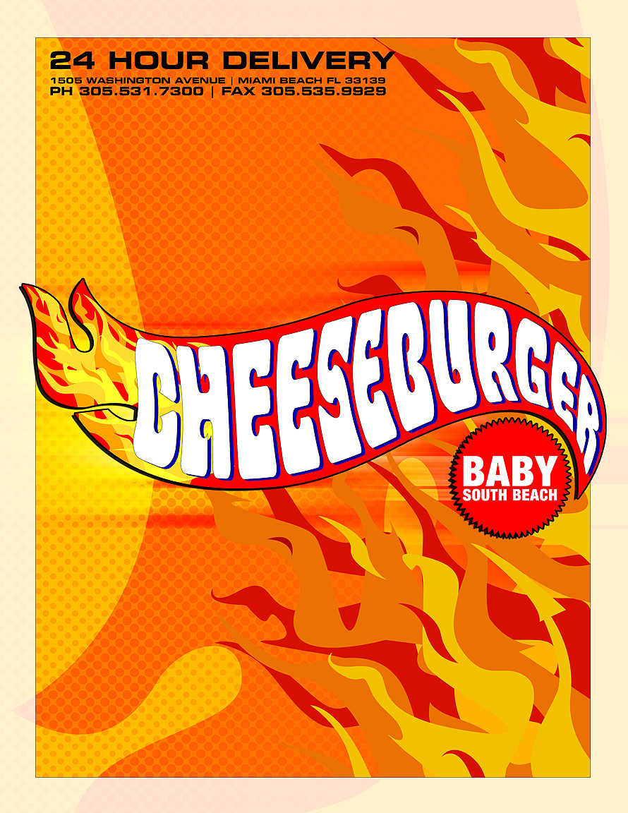Cheeseburger Baby Menu