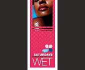Gil Alfaro & Javier Martin Presents Wet - Rain Nightclub Graphic Designs
