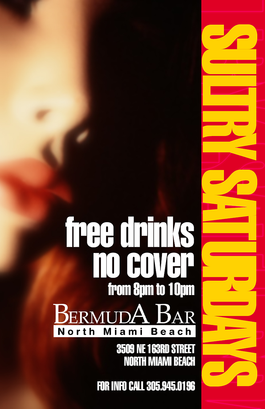 Bermuda Bar Sultry Saturdays