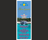 Blue Lagoon Islands - 1275x3300 graphic design