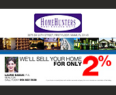 Homehunters Will Sell Your Home - Homehunters Real Estate Corporation Graphic Designs