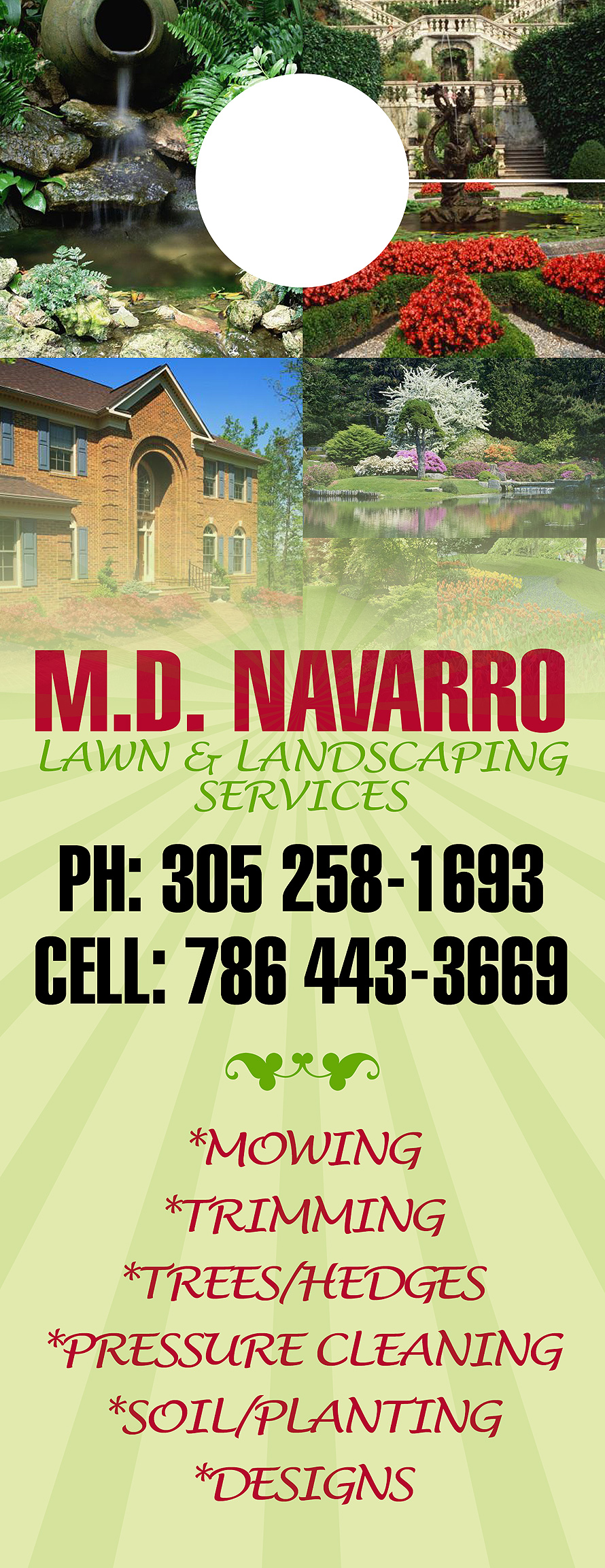 M.D. Navarro Lawn & Landscaping Services 