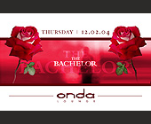 The Bachelor Casting Party - 4.25x2.75 graphic design