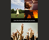 Live the Life God Meant You to Live - Family and Kids Graphic Designs