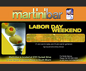 Sunset Place Martini Bar - Martini Bar Graphic Designs