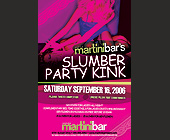 Martini Bar's Slumber Party Kink - Martini Bar Graphic Designs