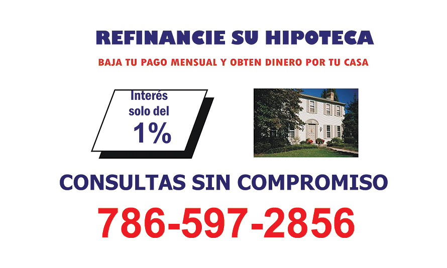 Refinance Your Home 1%