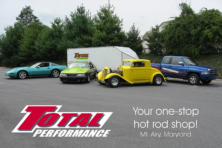 Total Performance, Your One-Stop Hot Rod Shop