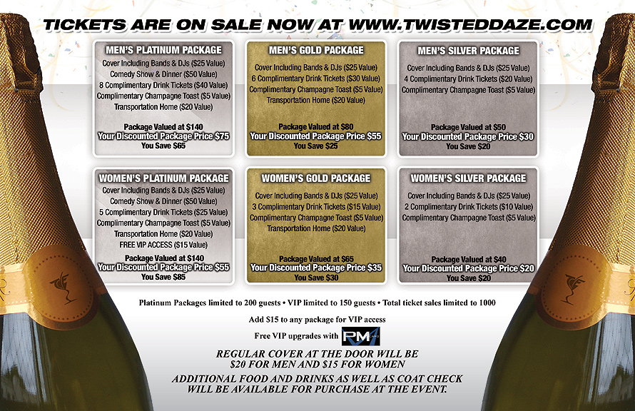 Twisted Daze New Years Eve Ball