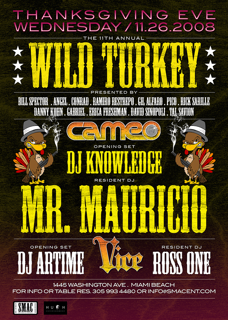 Wild Turkey at Vice