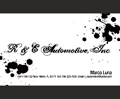 R & E Automotive, Inc - tagged with inc