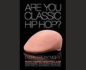Every Friday Night Rok Hard Nightclub - Hip Hop Graphic Designs